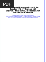 Raspbian Os Programming With The Raspberry Pi: Iot Projects With Wolfram, Mathematica, and Scratch 1St Edition Agus Kurniawan