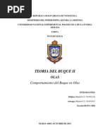 Trabajo de Olas, Teoria Del Buque II