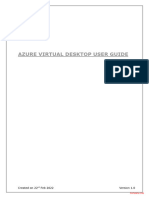 New Azure Virtual Desktop User Guide