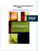 PDF Principles of Microeconomics Robert H Frank Ebook Full Chapter