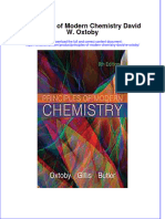 Download pdf Principles Of Modern Chemistry David W Oxtoby ebook full chapter 