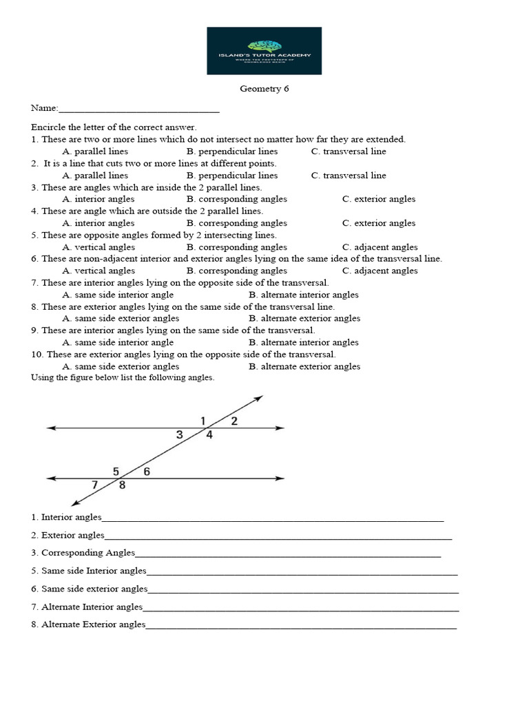 Geometry 6 | PDF