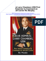 Textbook Rear Admiral Larry Chambers Usn First African American To Command An Aircraft Carrier Ric Murphy Ebook All Chapter PDF