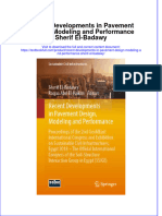 Download textbook Recent Developments In Pavement Design Modeling And Performance Sherif El Badawy ebook all chapter pdf 