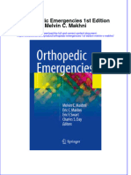 Textbook Orthopedic Emergencies 1St Edition Melvin C Makhni Ebook All Chapter PDF
