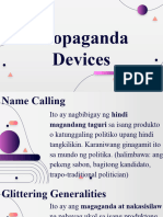 Tekstong Persuweysib PropaGANDA Devices