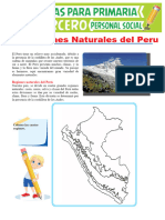 Las Regiones Naturales Del Perú para Tercer Grado de Primaria 2