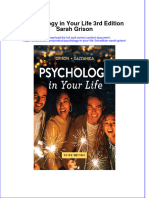 PDF Psychology in Your Life 3Rd Edition Sarah Grison Ebook Full Chapter