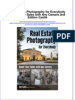PDF Real Estate Photography For Everybody Boost Your Sales With Any Camera 2Nd Edition Castle Ebook Full Chapter