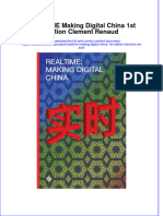Download pdf Realtime Making Digital China 1St Edition Clement Renaud ebook full chapter 