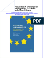 Textbook Reducing Inequalities A Challenge For The European Union 1St Edition Renato Miguel Carmo Ebook All Chapter PDF