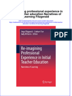 Textbook Reimagining Professional Experience in Initial Teacher Education Narratives of Learning Fitzgerald Ebook All Chapter PDF