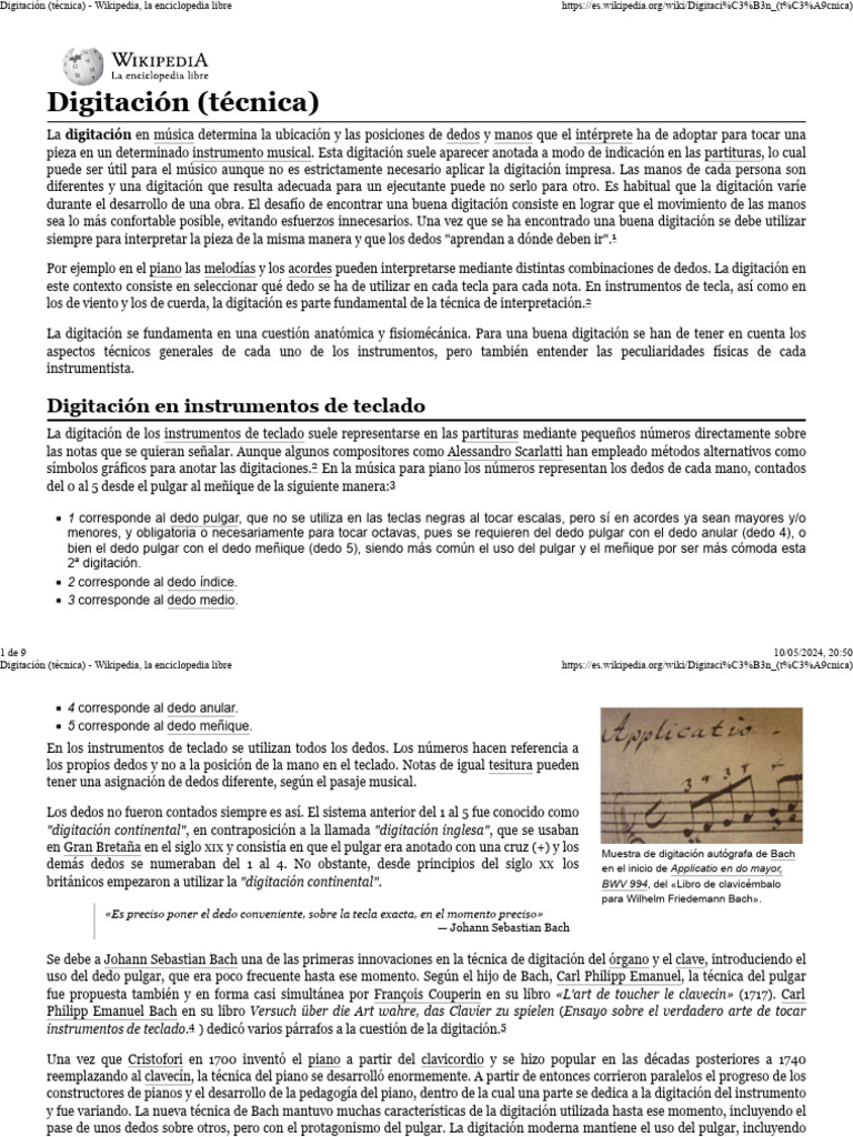 Digitación en Instrumentos Musicales | PDF | Violonchelo | Teoría musical