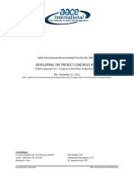 60R-10 Developing The Project Controls Plan