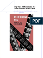 Textbook Reorienting Ozu A Master and His Influence 1St Edition Jinhee Choi Ebook All Chapter PDF
