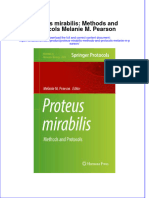 PDF Proteus Mirabilis Methods and Protocols Melanie M Pearson Ebook Full Chapter