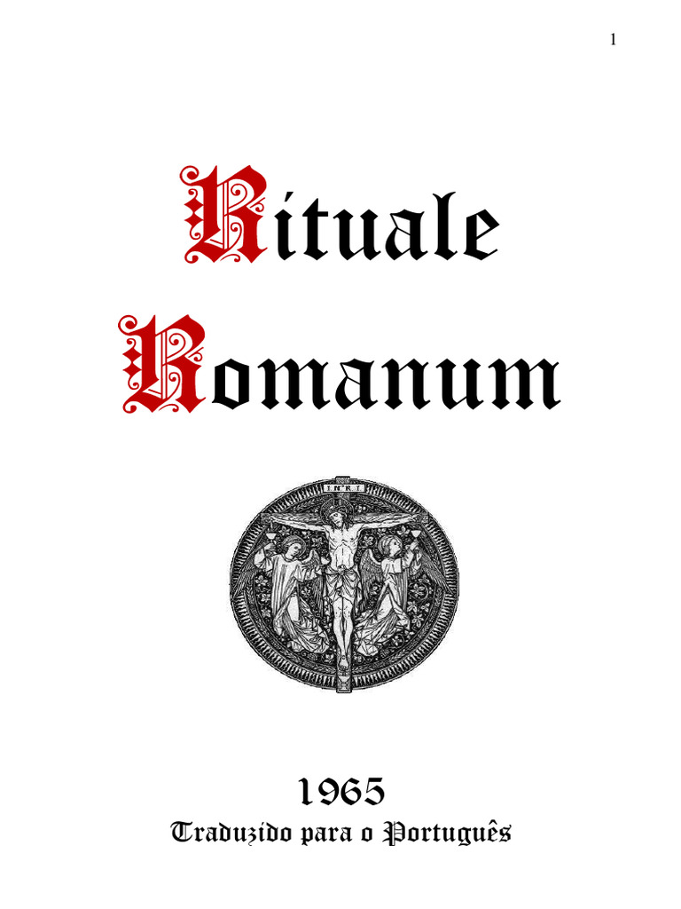 Rituale Romanum PDF Ora o Maria M e De Jesus