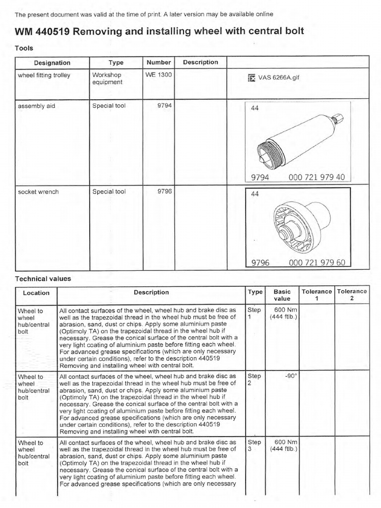 Central Wheel Lock Component Assessment | PDF | Business