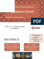 Aula 5 -Classificação periódica