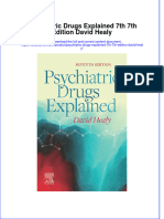 Download full chapter Psychiatric Drugs Explained 7Th 7Th Edition David Healy pdf docx