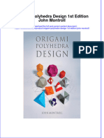 Download pdf Origami Polyhedra Design 1St Edition John Montroll ebook full chapter 