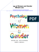 PDF Psychology of Women and Gender Miriam Liss Ebook Full Chapter