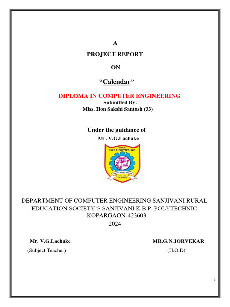 Mobile Calendar App Development Report | PDF | Android (Operating ...