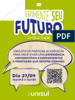 Experimente Unisul Itajaí