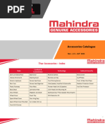 Toyota UC Hyryder - Accessories Price List Modified | PDF | Car ...