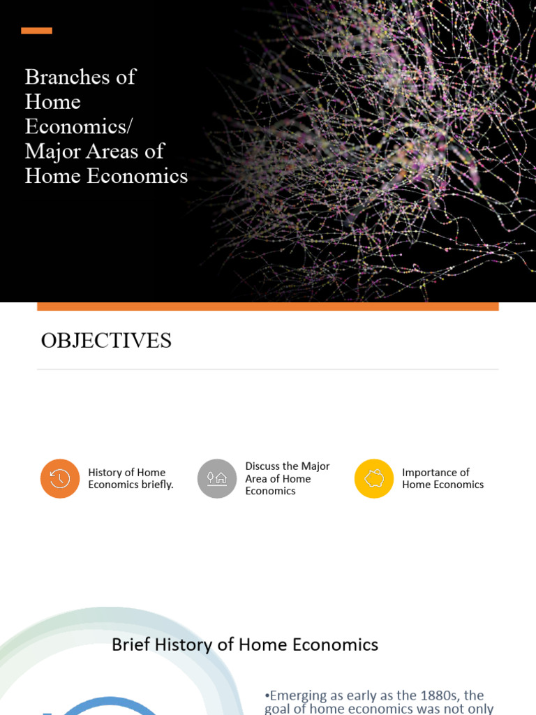 Major Areas of Home Economics Explained | PDF | Home Economics
