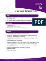 1 - 2 - 3. Finding Out About The Water Cycle