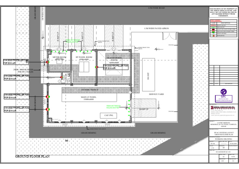 HVAC System Layout for Cultural Complex | PDF | Temperature | Home ...