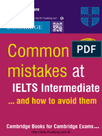 Cambridge Common Mistakes at IELTS Intermediate