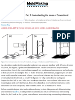 Tolerancing in Mold Design - Part 1