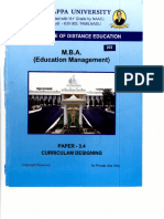 Aj PG - M.B.A Education Management - Education - Curriculam Designing - 8188