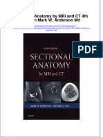PDF Sectional Anatomy by Mri and CT 4Th Edition Mark W Anderson MD Ebook Full Chapter