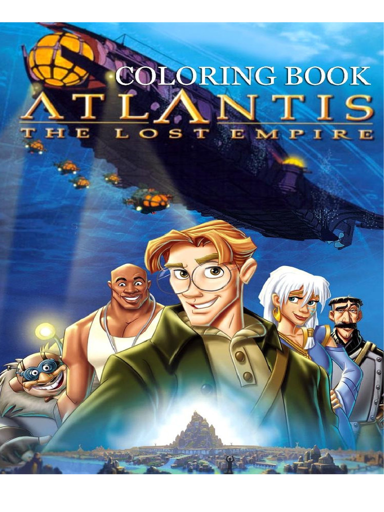 Atlantis Libro para Colorear | PDF