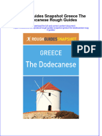 PDF Rough Guides Snapshot Greece The Dodecanese Rough Guides Ebook Full Chapter