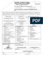 Faci Sheet - Miting de Avance