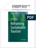PDF Reframing Sustainable Tourism 1St Edition Stephen F Mccool Ebook Full Chapter