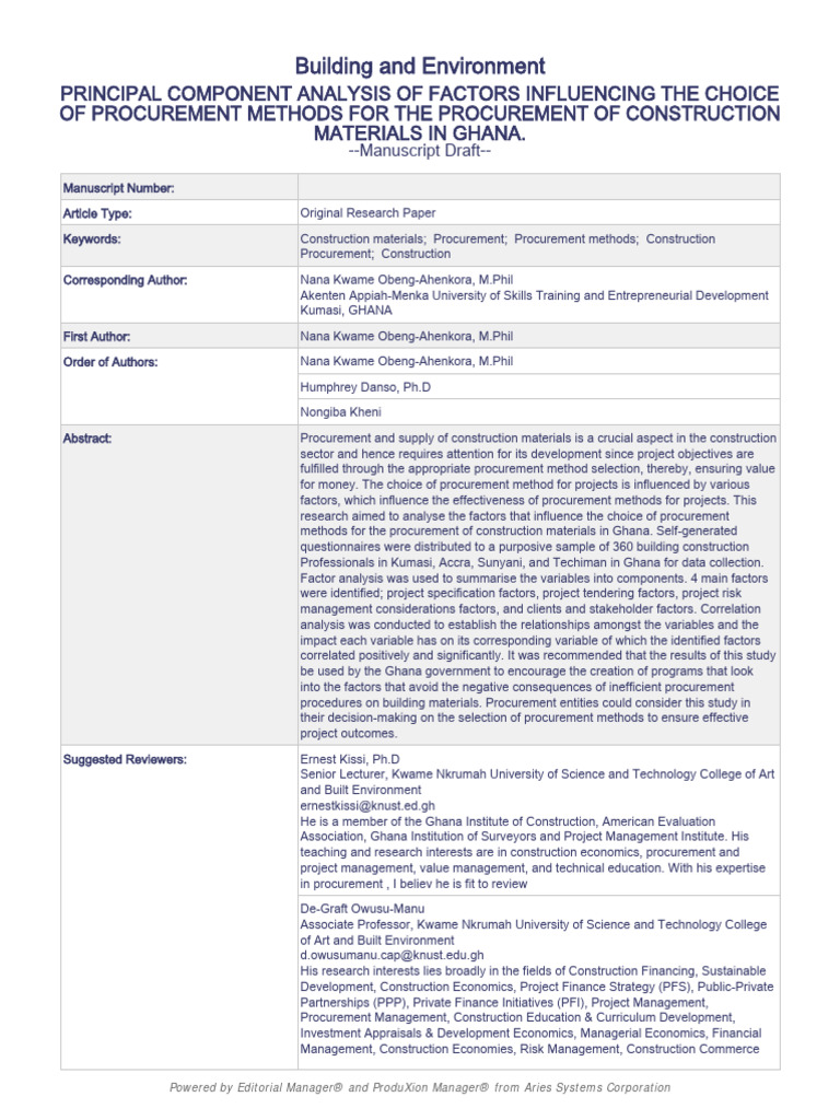 Bae S 24 03025 | PDF | Procurement | Risk