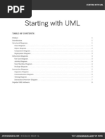 Starting With UML - Cheatsheet, 2014