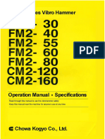 Tomen Vibro Hammer Manual FM2-60