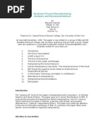 Download Business Process Reengineering Analysis  Recommendations by api-3732848 SN7313904 doc pdf