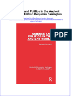 Download textbook Science And Politics In The Ancient World 1St Edition Benjamin Farrington ebook all chapter pdf 
