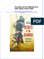 Textbook Secrets of The Samurai The Martial Arts of Feudal Japan Oscar Ratti Ebook All Chapter PDF