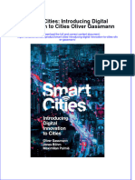 PDF Smart Cities Introducing Digital Innovation To Cities Oliver Gassmann Ebook Full Chapter