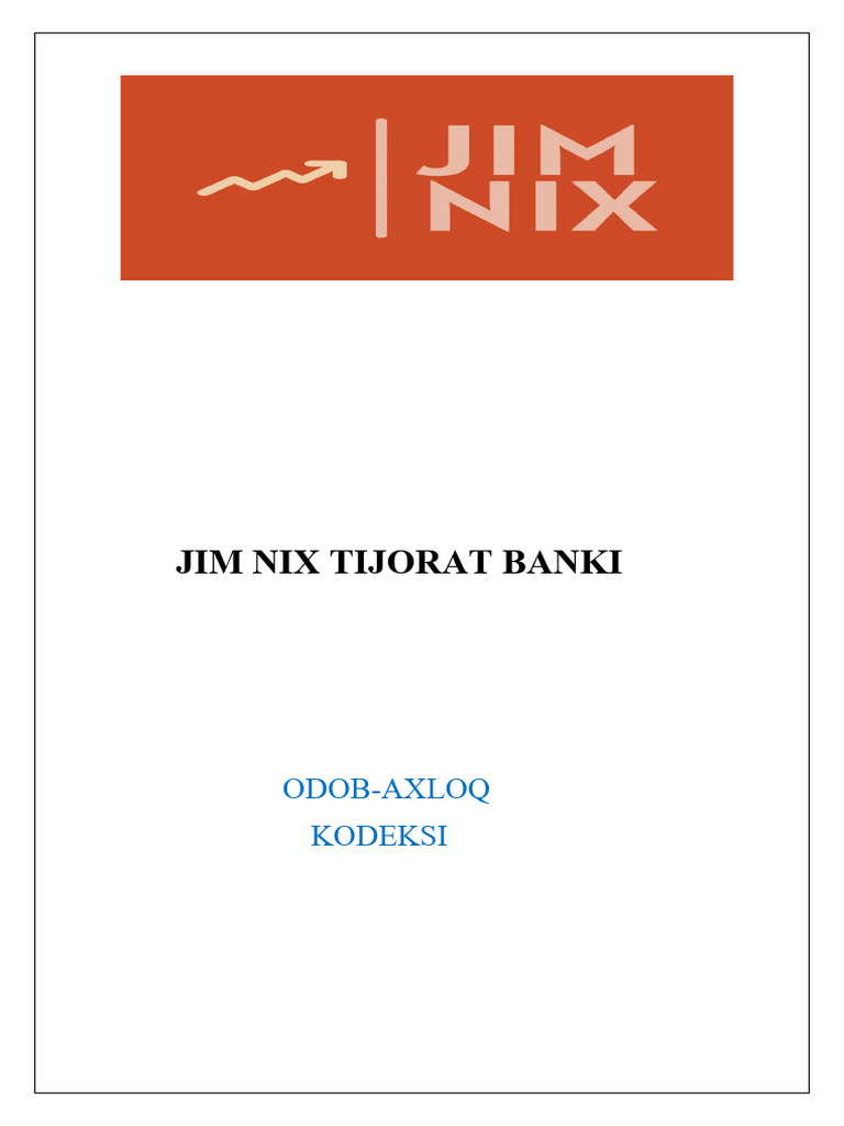 Odob-Axloq Kodeksi | PDF