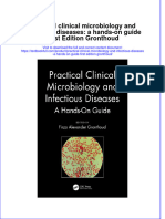 Ebffiledoc - 31download PDF Practical Clinical Microbiology and Infectious Diseases A Hands On Guide First Edition Gronthoud Ebook Full Chapter