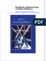 PDF Practical Handbook of Spectroscopy First Edition Robinson Ebook Full Chapter